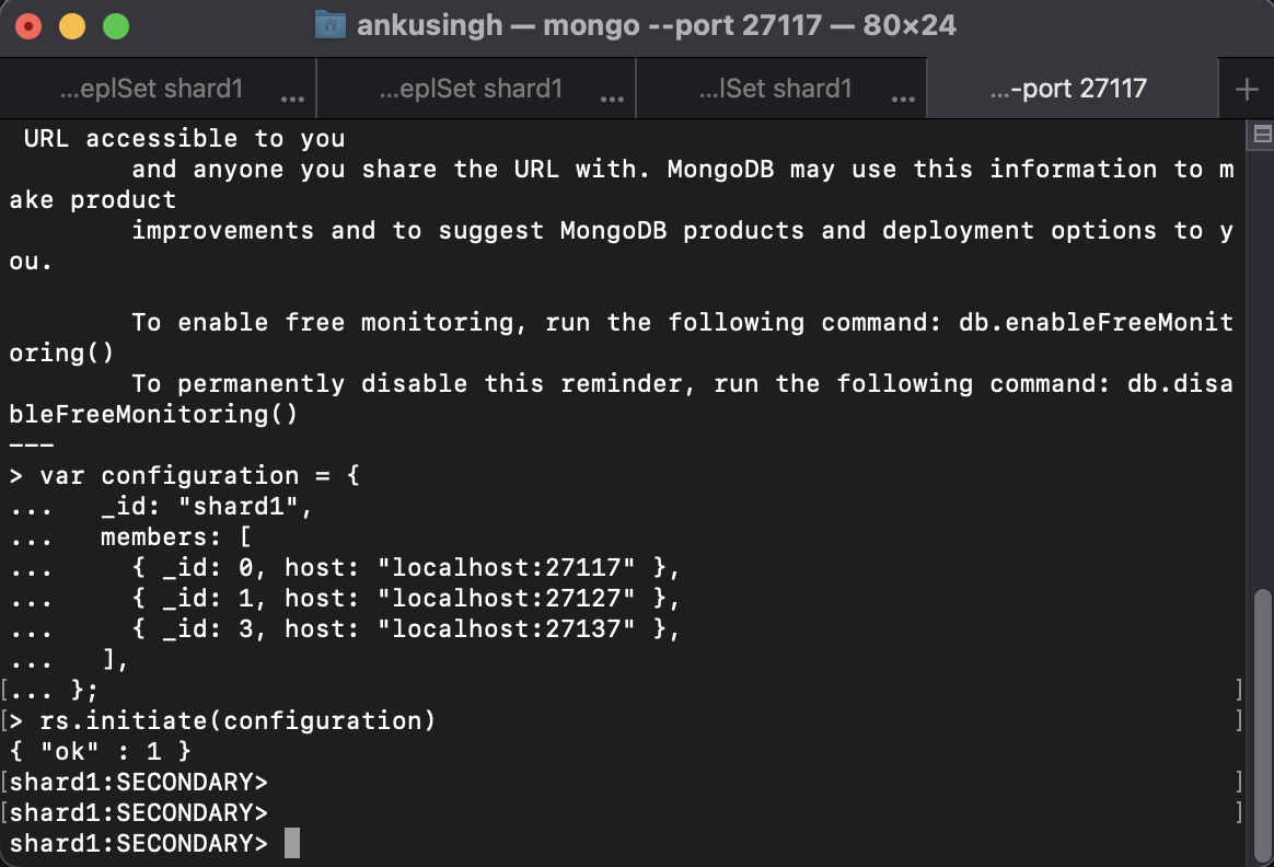 initiate-replica-set